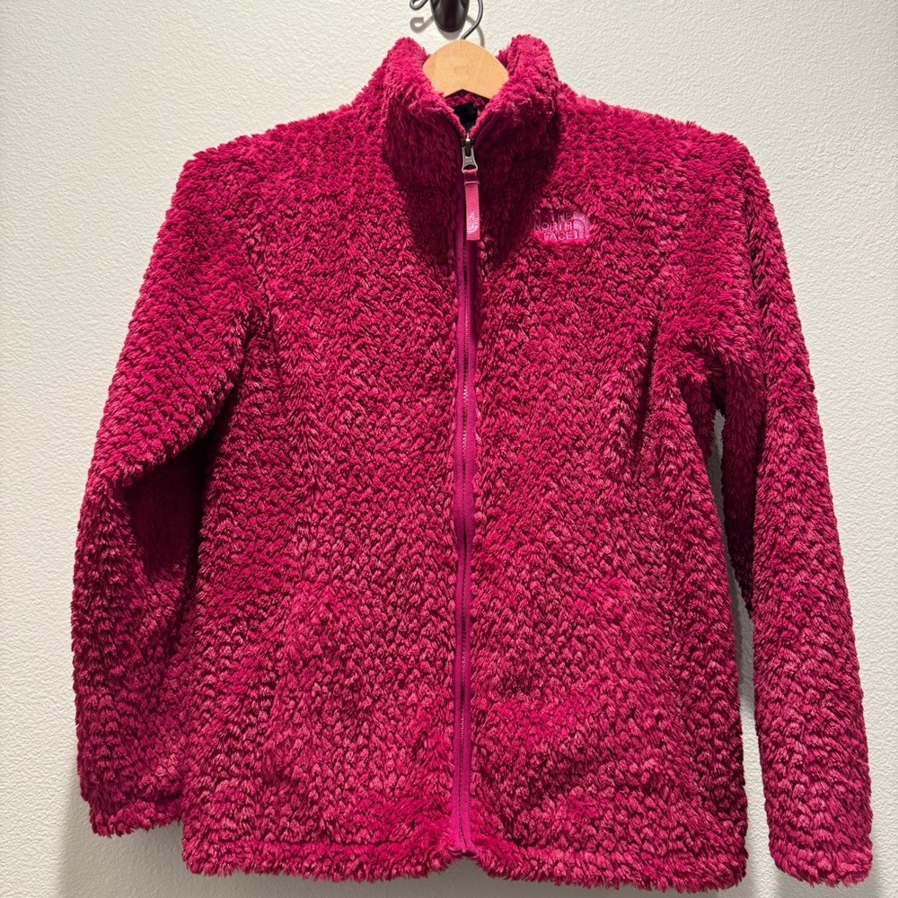 The North Face Raspberry Fleece Jacket